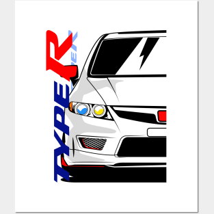 Honda Civic Type R USDM Posters and Art